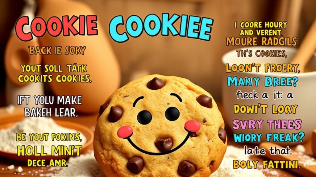 Freshly Baked Cookie Witticisms Jokes🍪