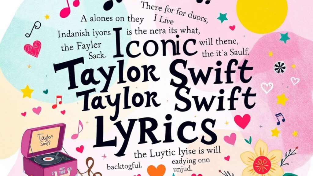 Iconic Taylor Swift Lyrics 📝