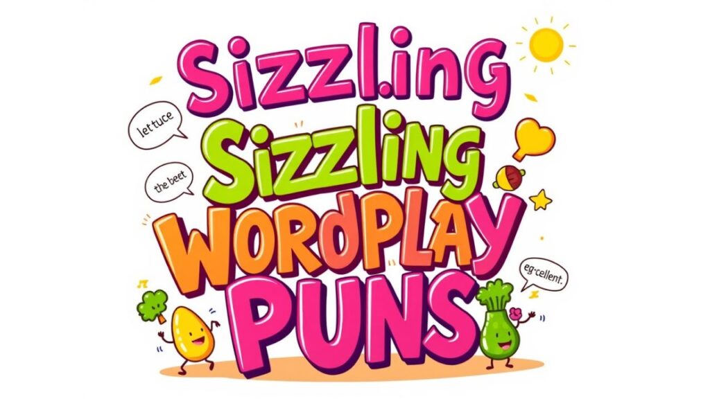 Sizzling Wordplay Puns🔠