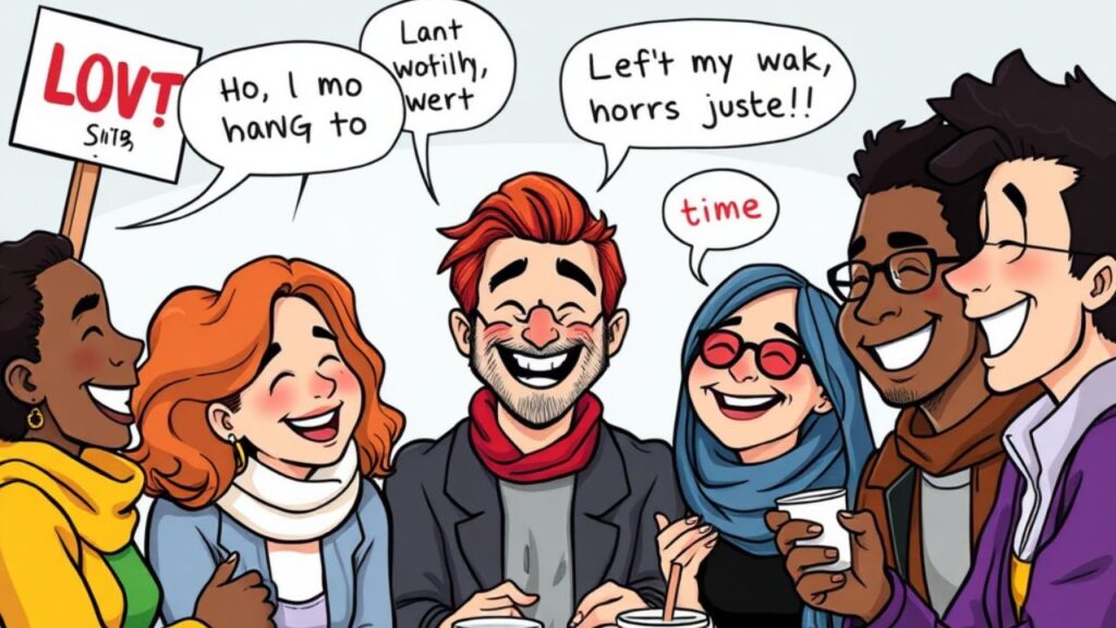 😂 Left-Wing Laughs Puns